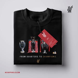 FROM DOUBTERS TO CHAMPIONS TEE 2021 - No.19 Apparel Co Limited